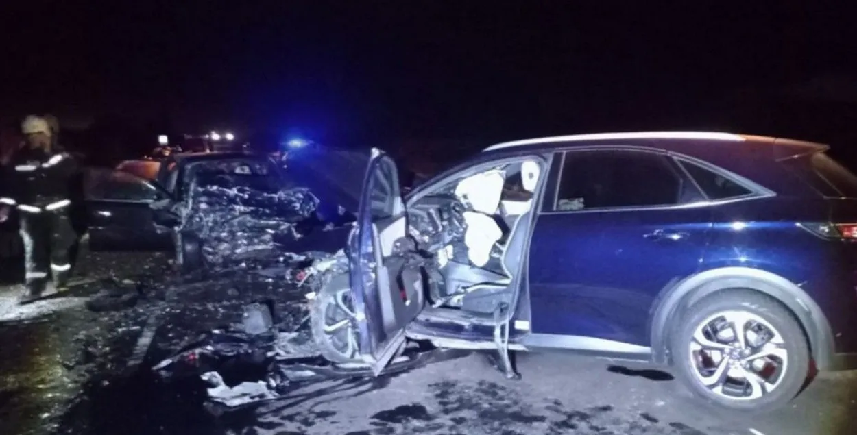 Страшная аварыя ў Глыбокім

