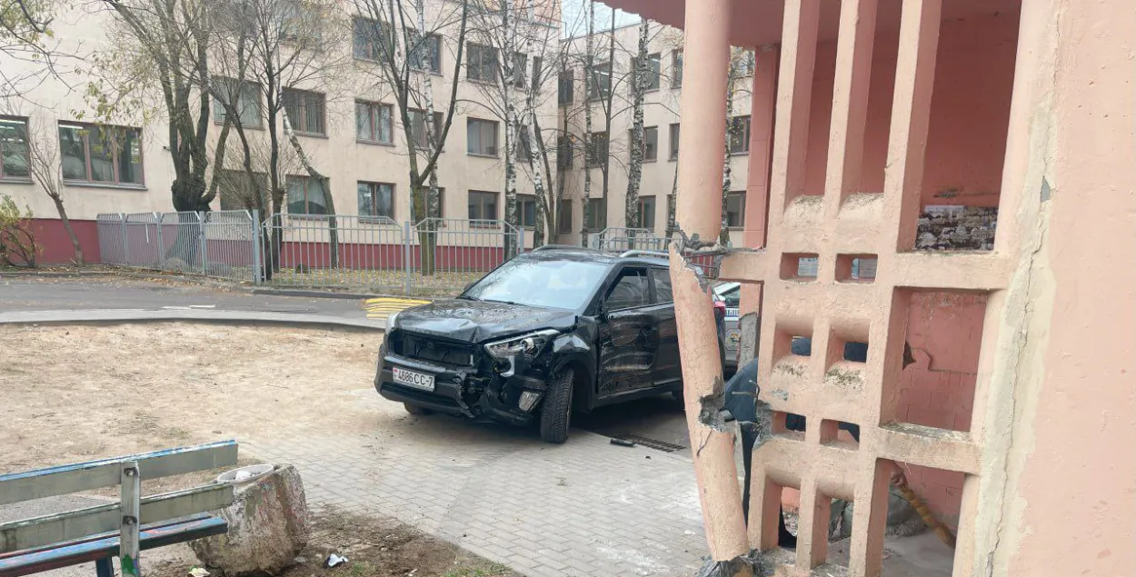 Авария в Минске
