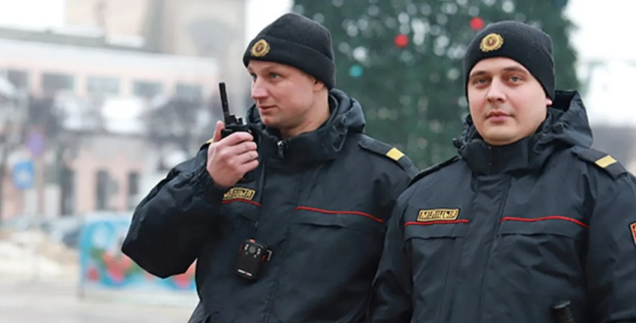 Оршанские милиционеры
