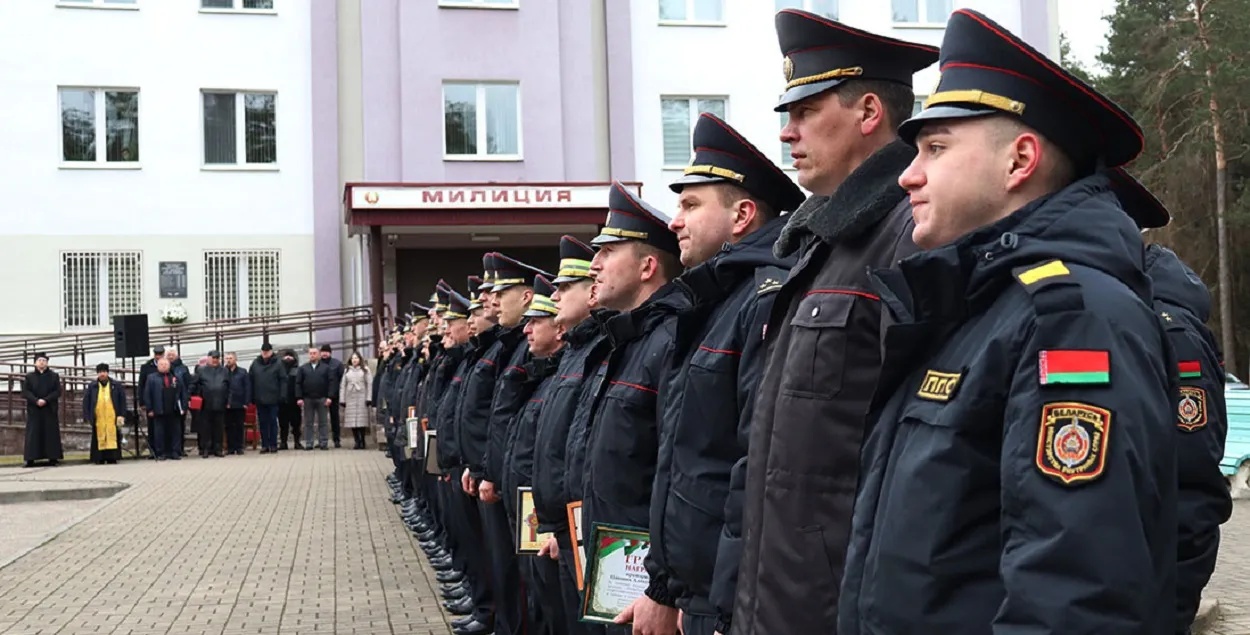 Островецкие милиционеры
