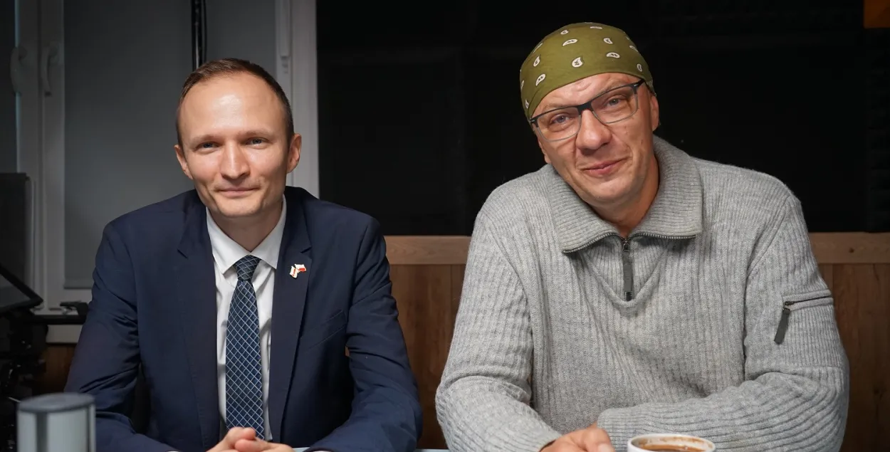 Евгений Дудкин и Олег Кулеша
