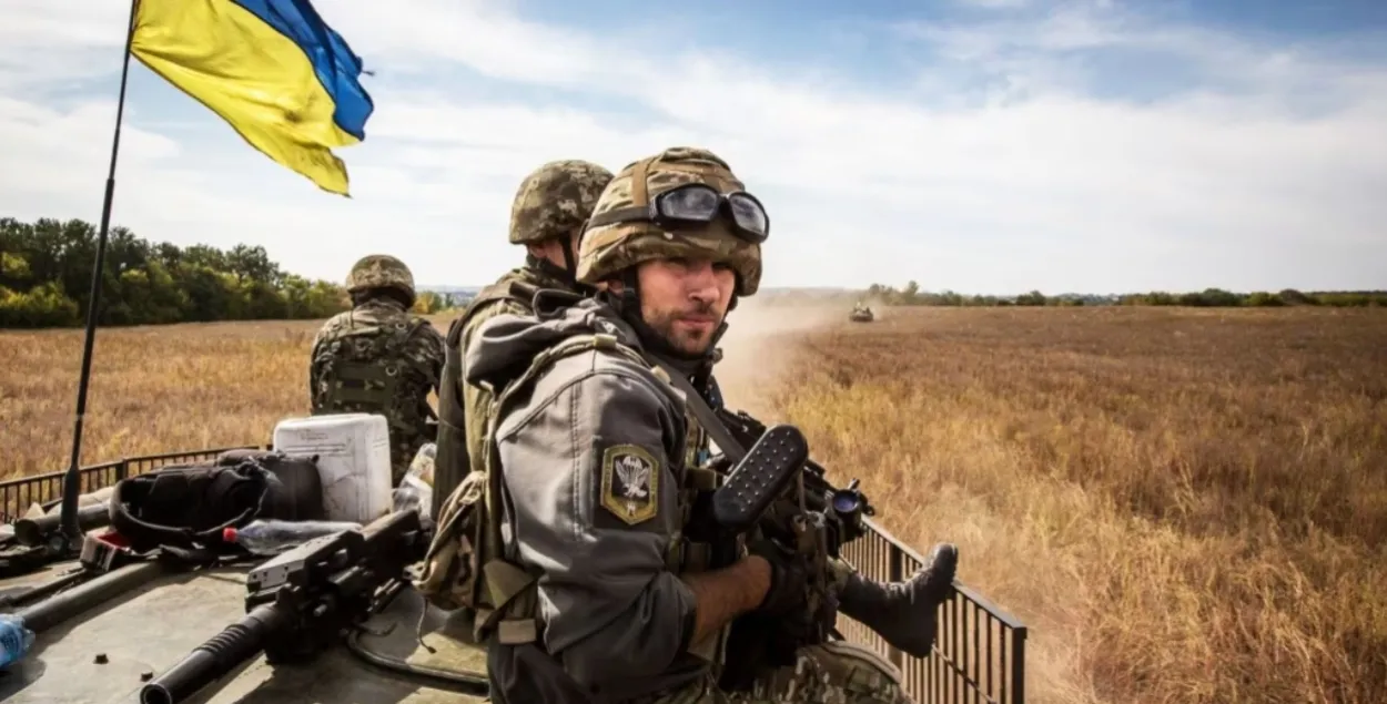 Украінскія вайскоўцы, ілюстрацыйнае фота
