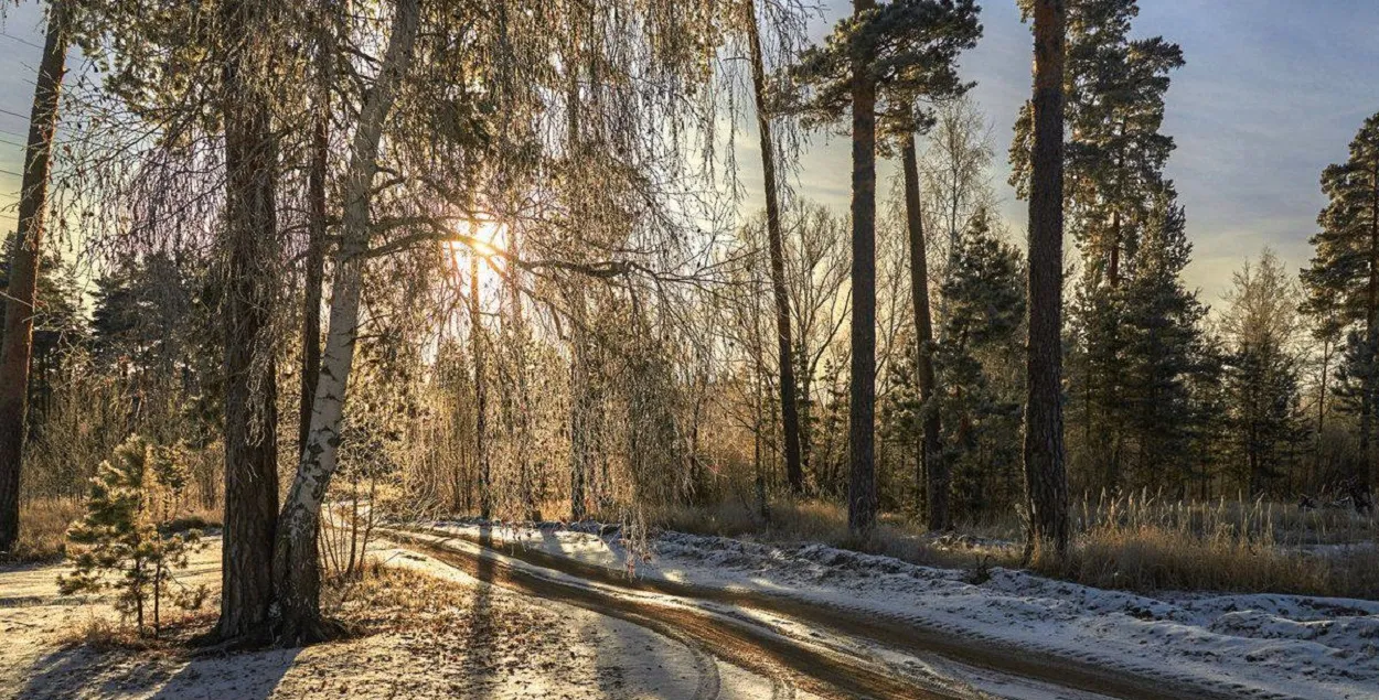 Зима в Беларуси
