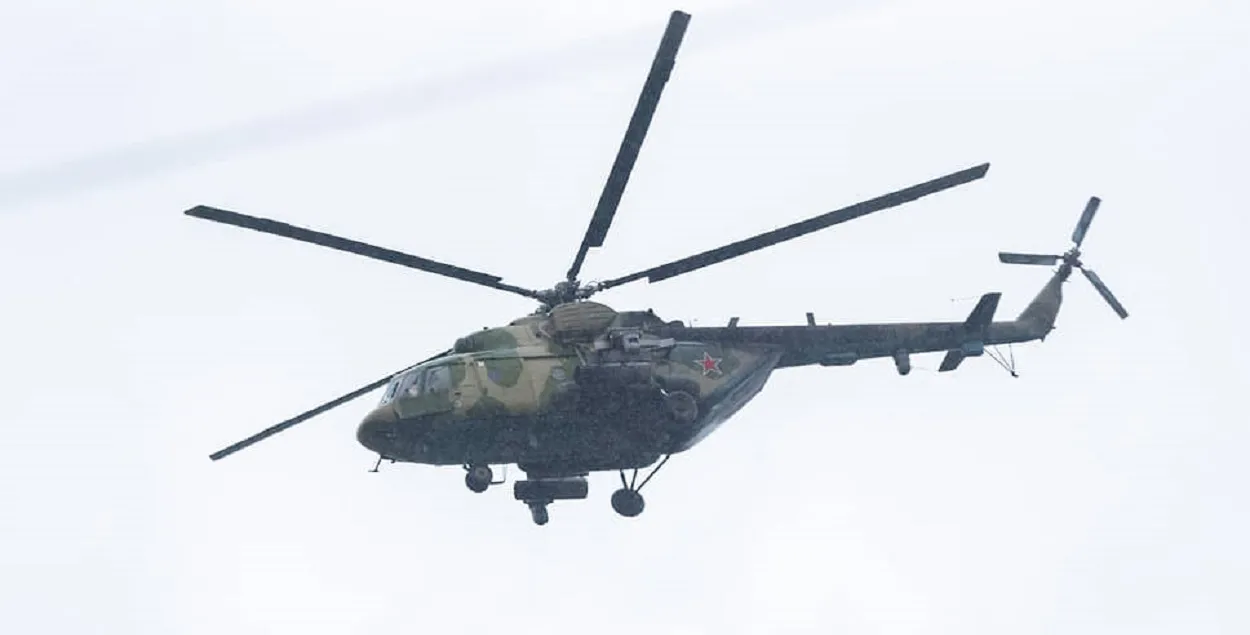 Верталёт Мі-8 (ілюстрацыйнае фота)
