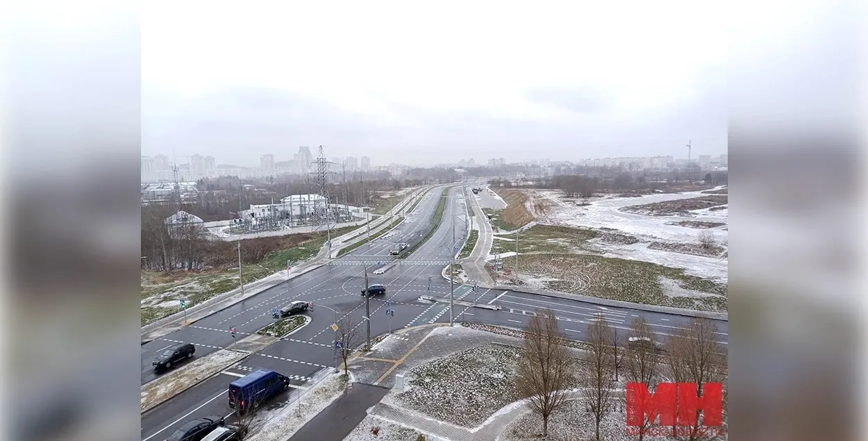 У Фрунзенскім раёне адкрылі дзве новыя вуліцы для транспарту
