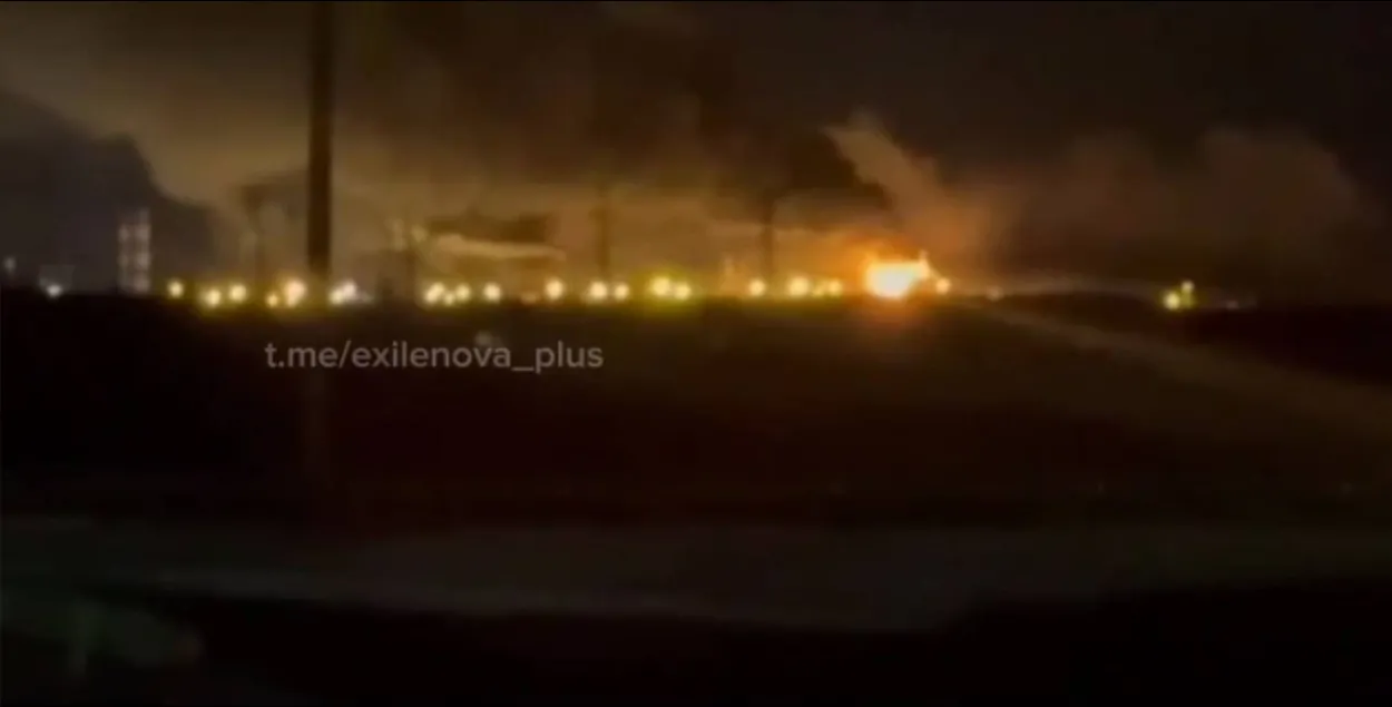 Пожар на Новошахтинском НПЗ

