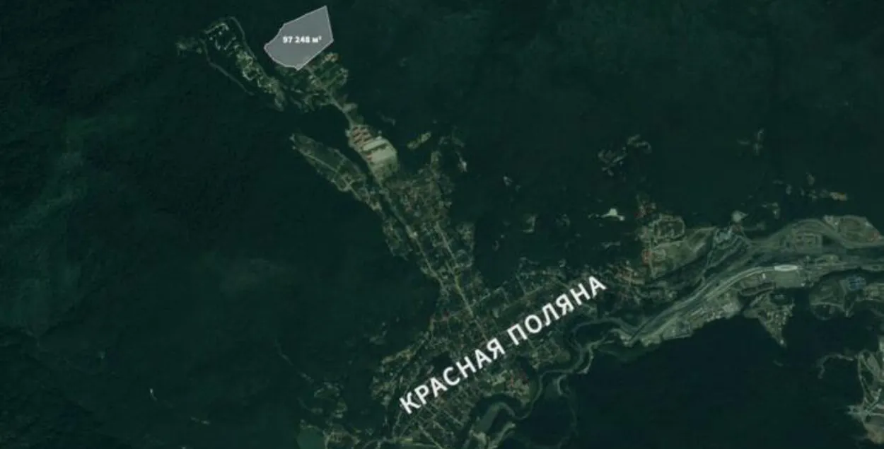 "Белорусский" участок возле Сочи
