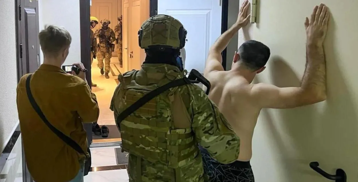 Затрыманні ва Украіне
