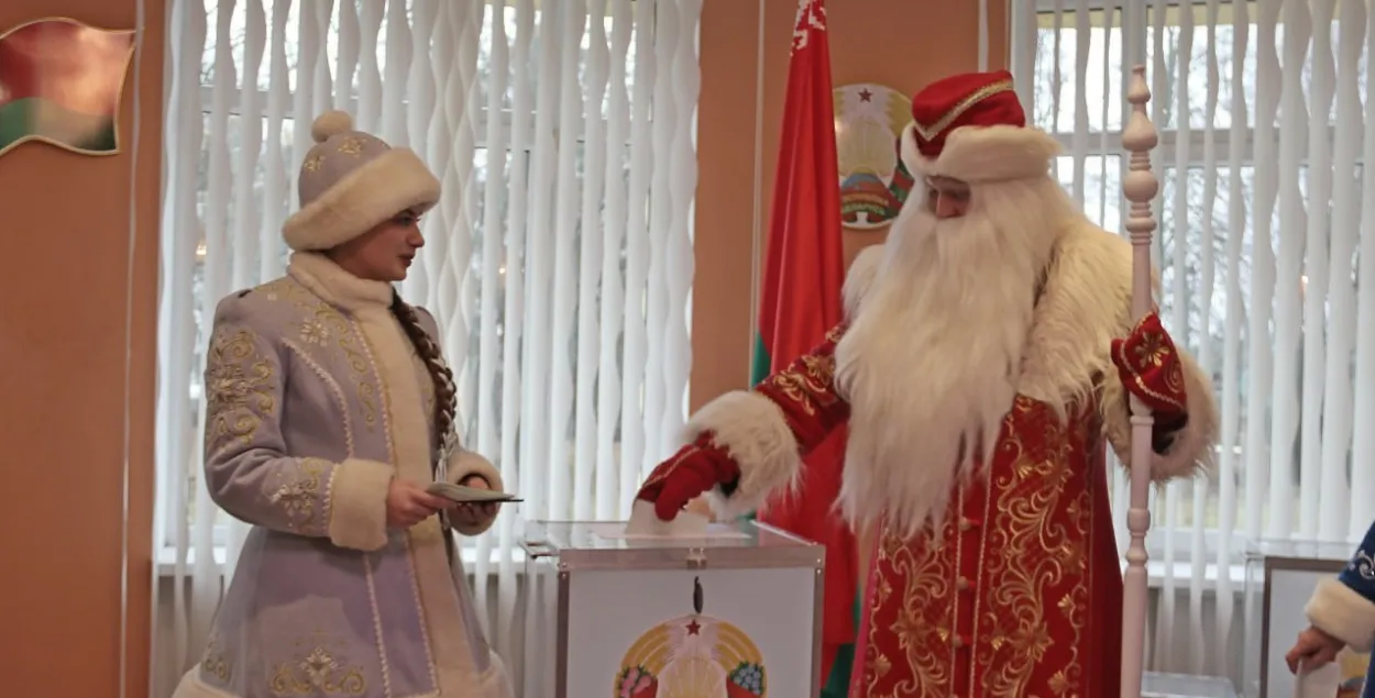Датэрміновае галасаванне ў Камянецкім раёне
