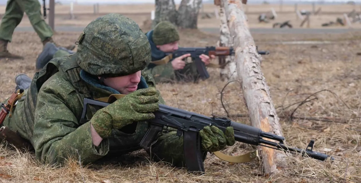 Трэніроўка з прызванымі з запасу
