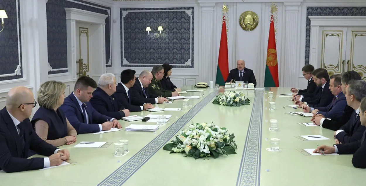 Лукашэнка і яго давераныя асобы

