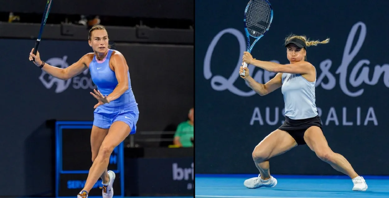 Арына Сабаленка і Юлія Пуцінцава
