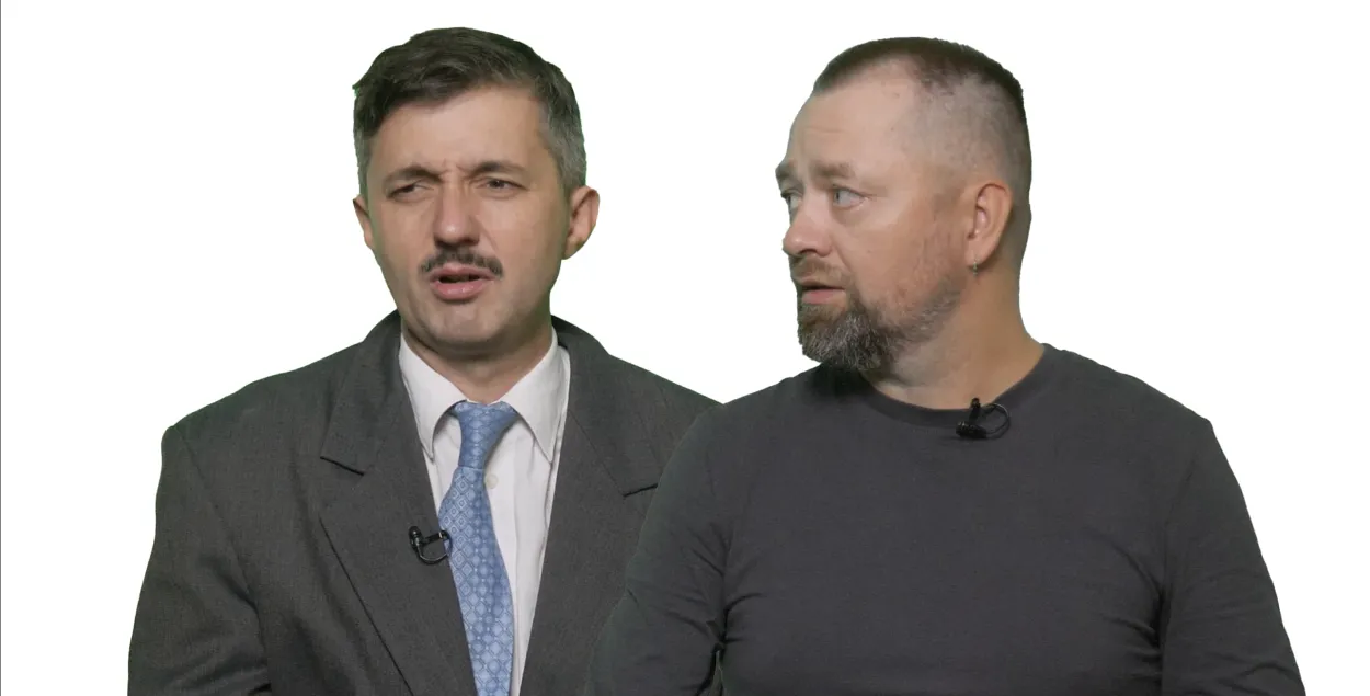Міхась Зуй і Валер Руселік

