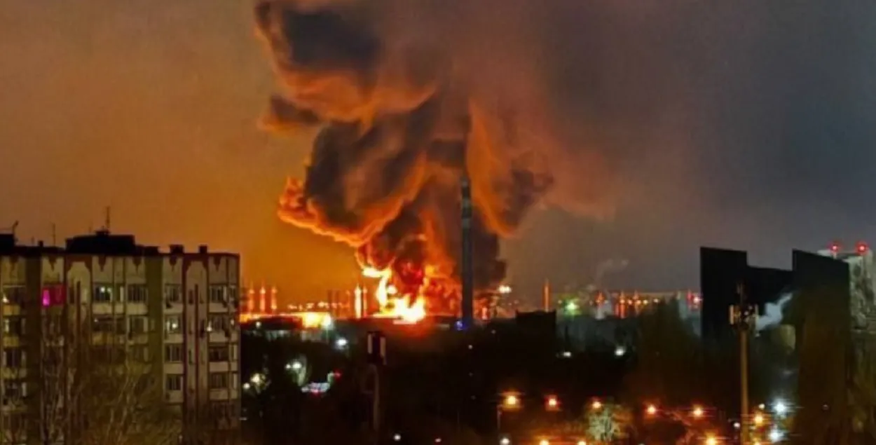 Пожар в Энгельсе
