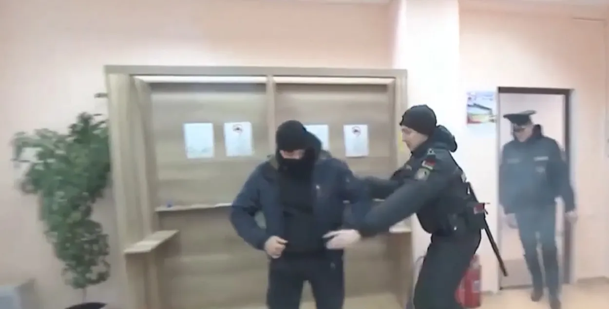 Задержание "поджигателя"

