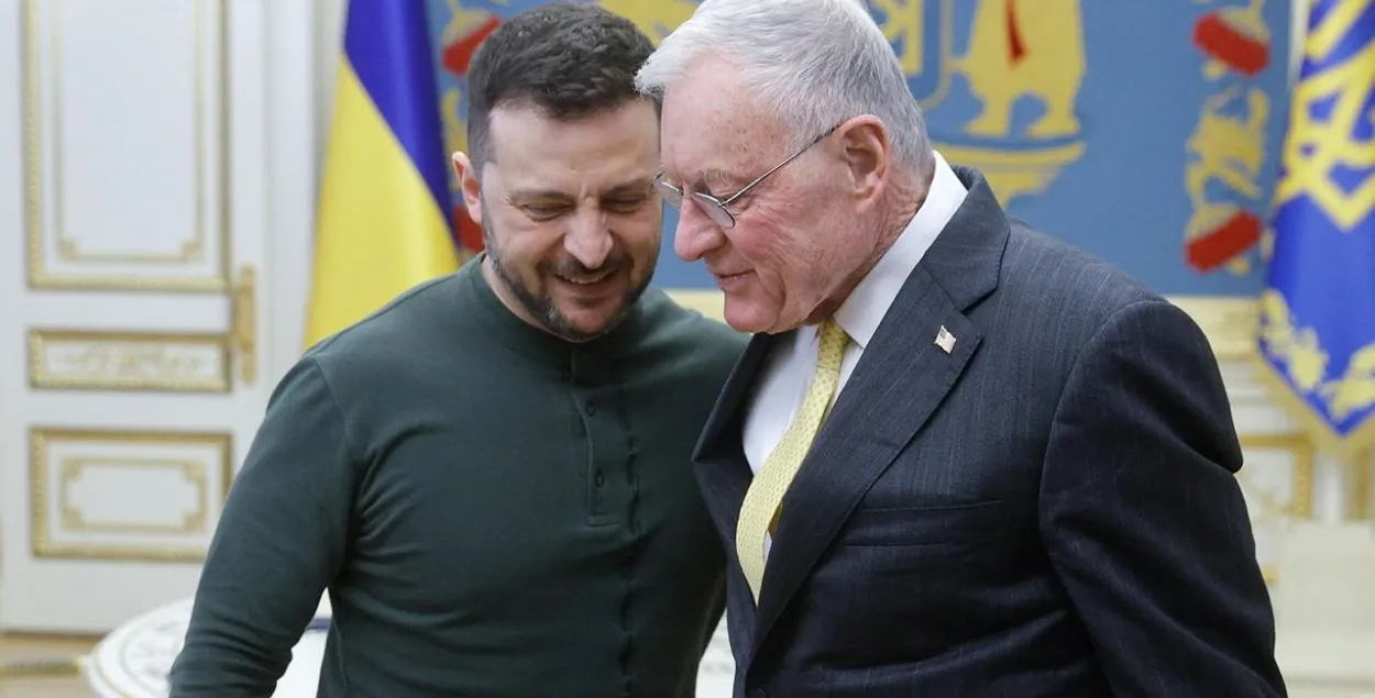 Владимир Зеленский и Кит Келлог
