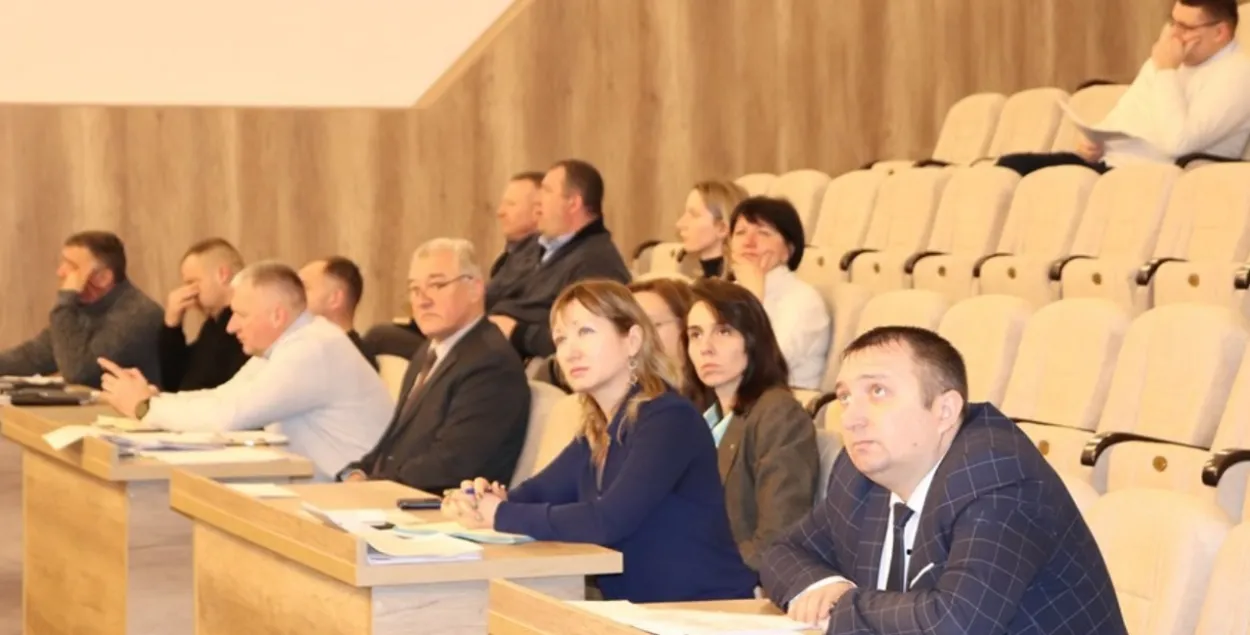 Совещание в Лидском райисполкоме
