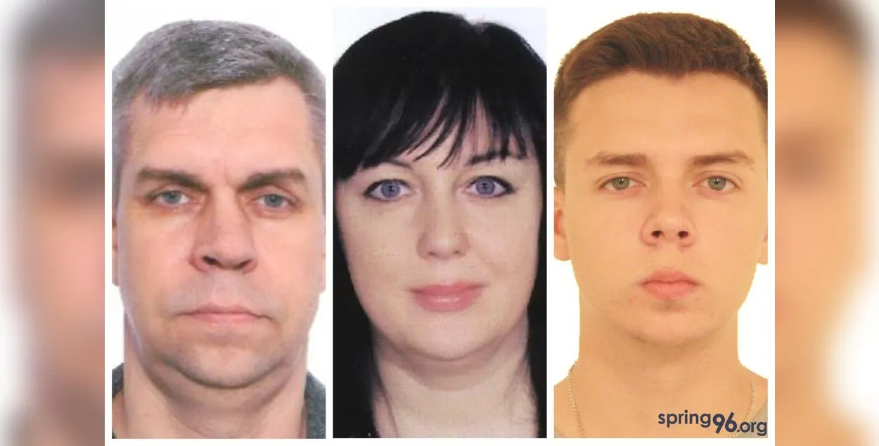 47-летний отец Николай, 46-летняя мать Елена и их 24-летний сын Никита.