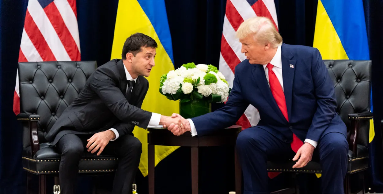 Владимир Зеленский и Дональд Трамп

