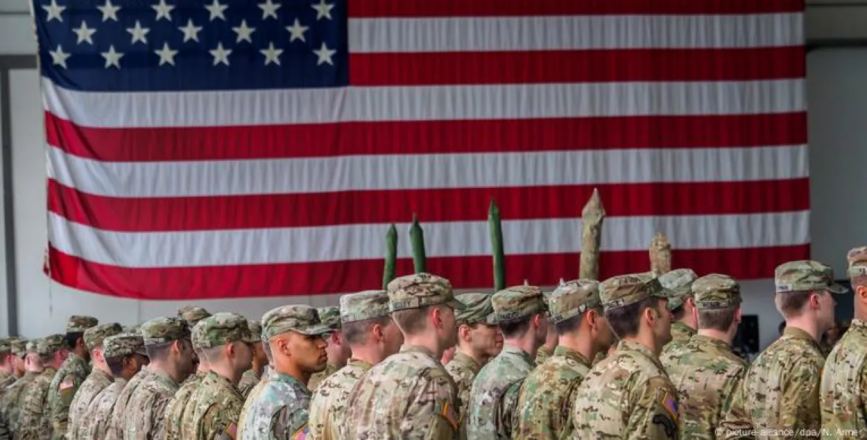 Американсские военные в Германии
