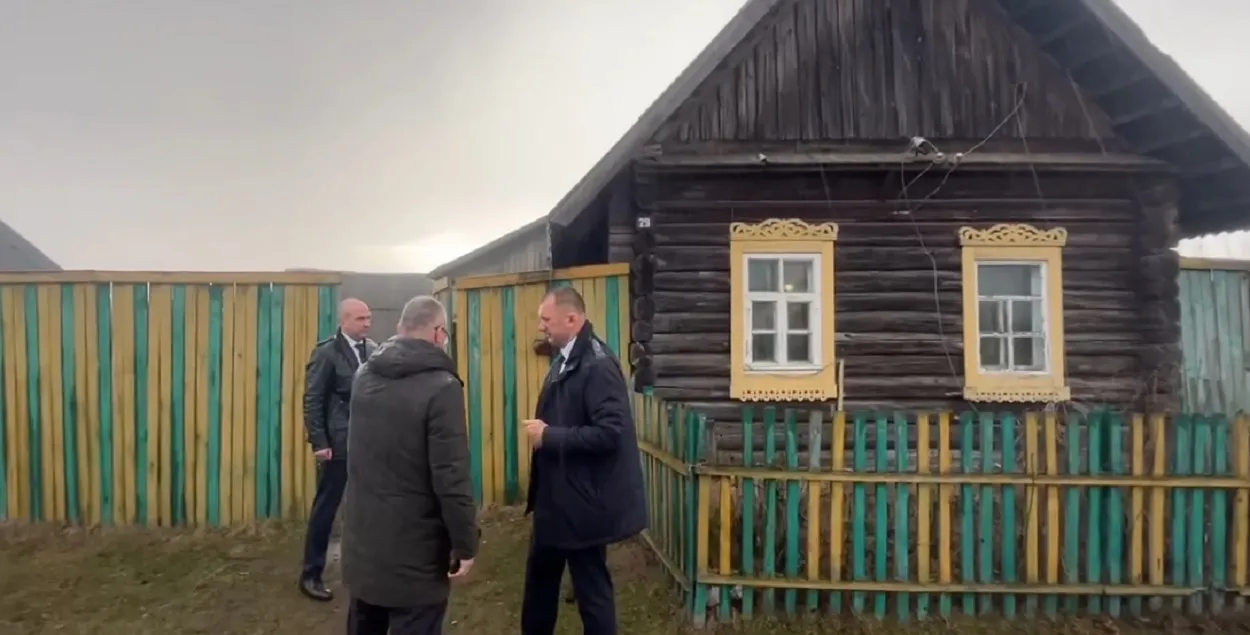 Іван Кубракоў у Рагачоўскім раёне
