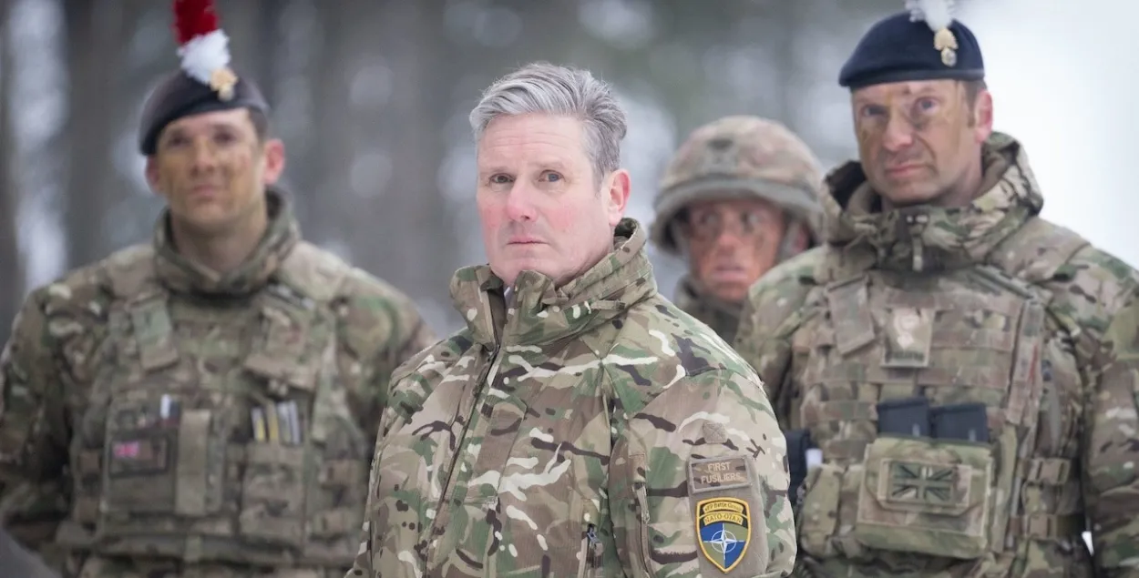 Брытанскі прэм'ер Кір Стармер
