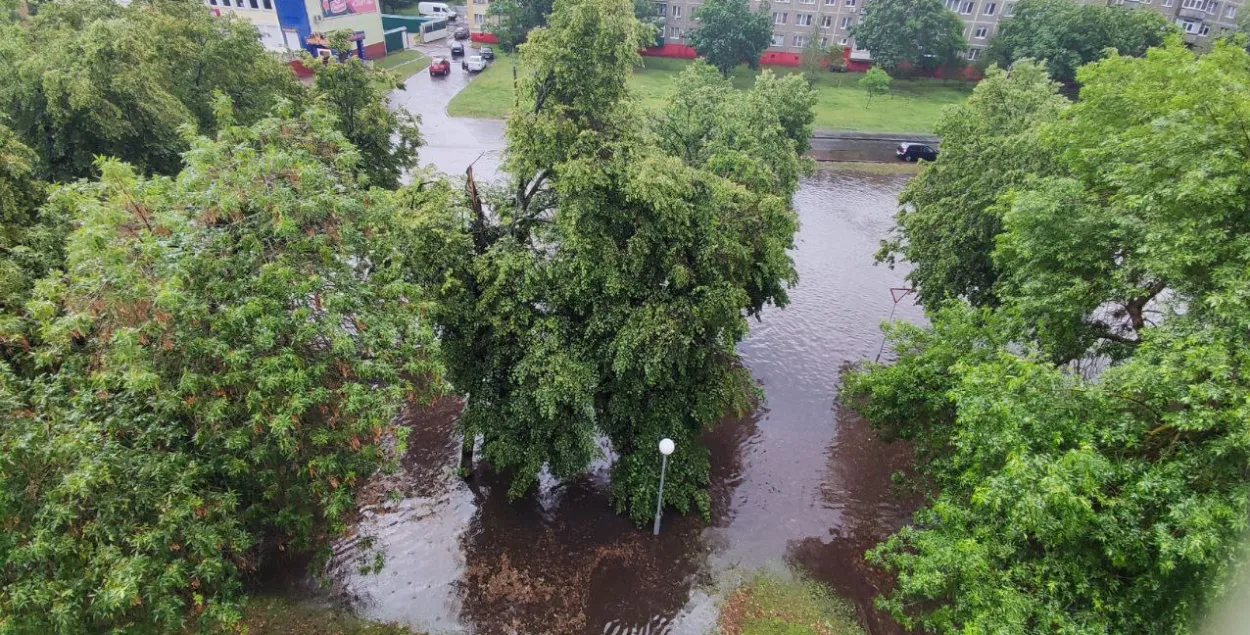 Залева ў Гомелі
