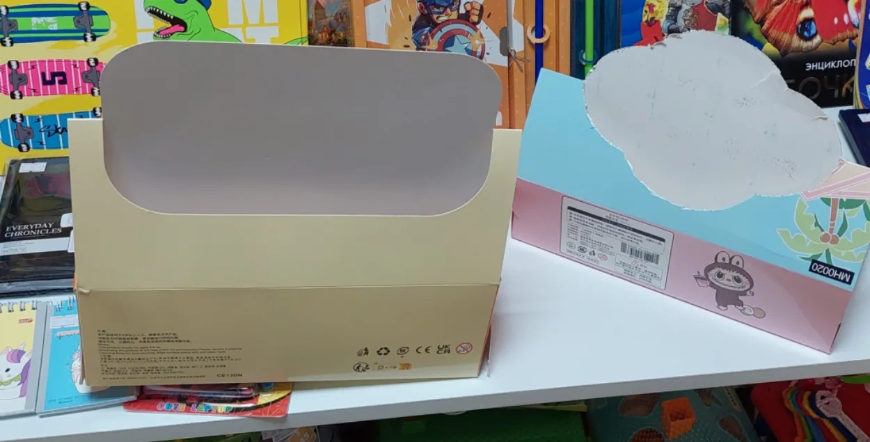 Игрушки Лабубу без маркировки
