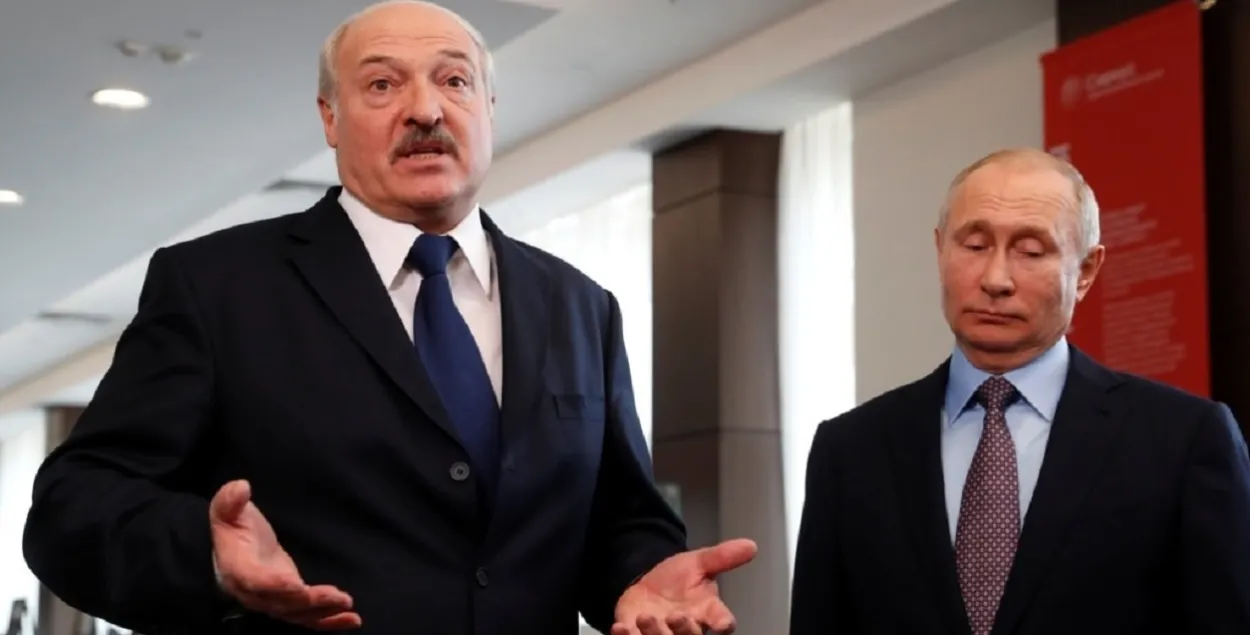 Александр Лукашенко и Владимир Путин
