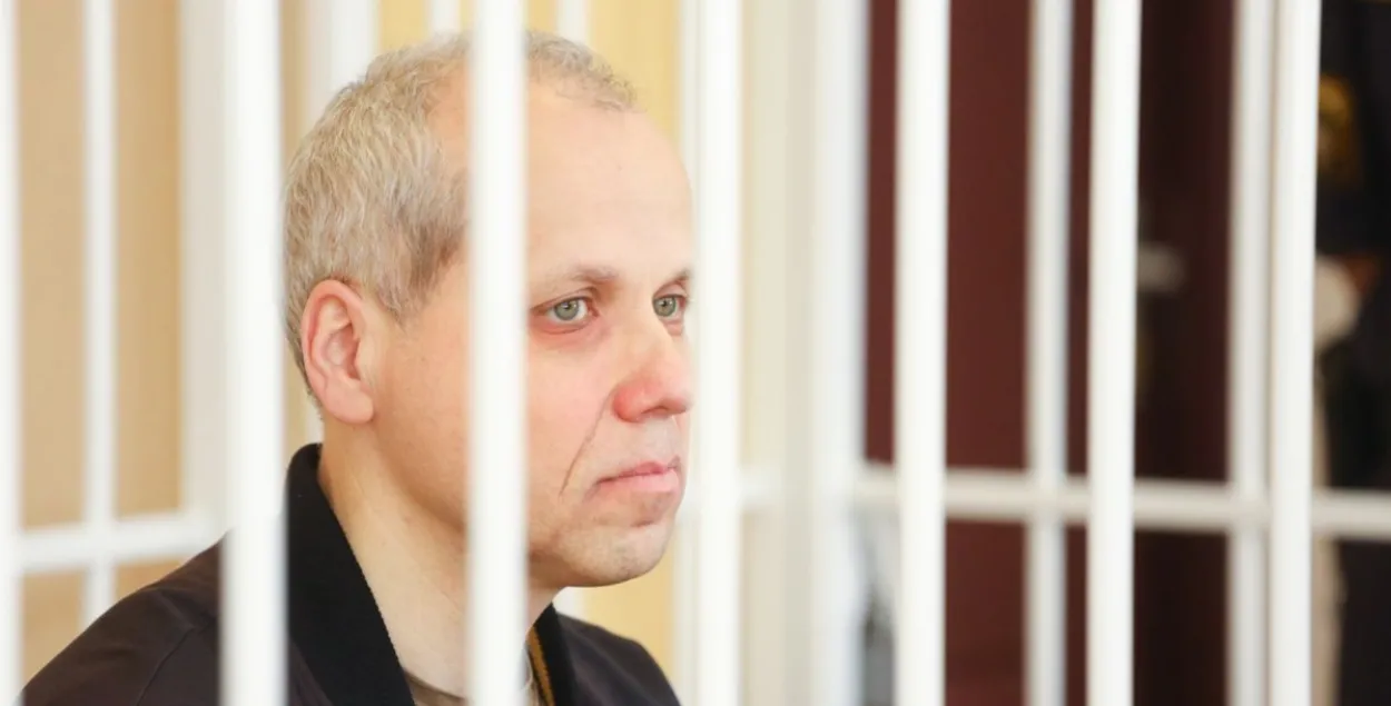 Ігар Мельнікаў на судзе

