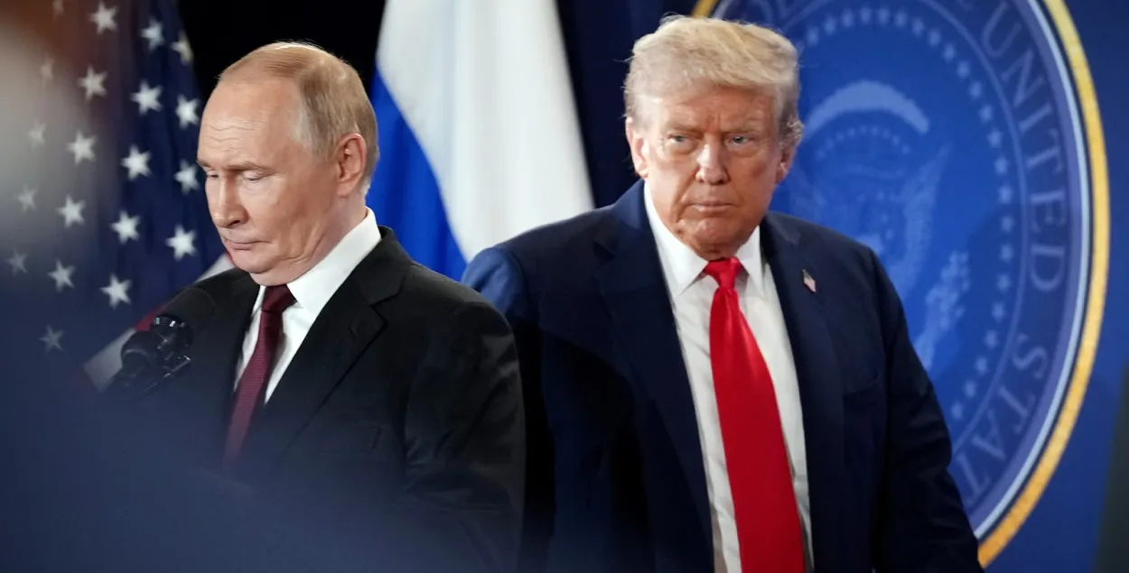 Владимир Путин и Дональд Трамп
