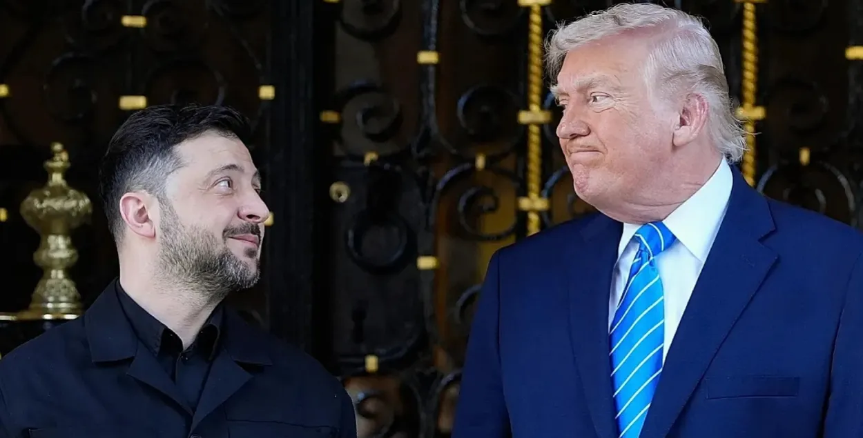 Владимир Зеленский и Дональд Трамп
