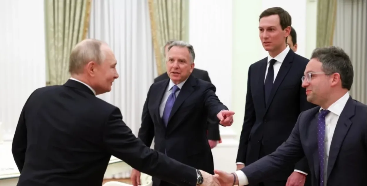 Сустрэча Пуціна з пасланнікамі Трампа
