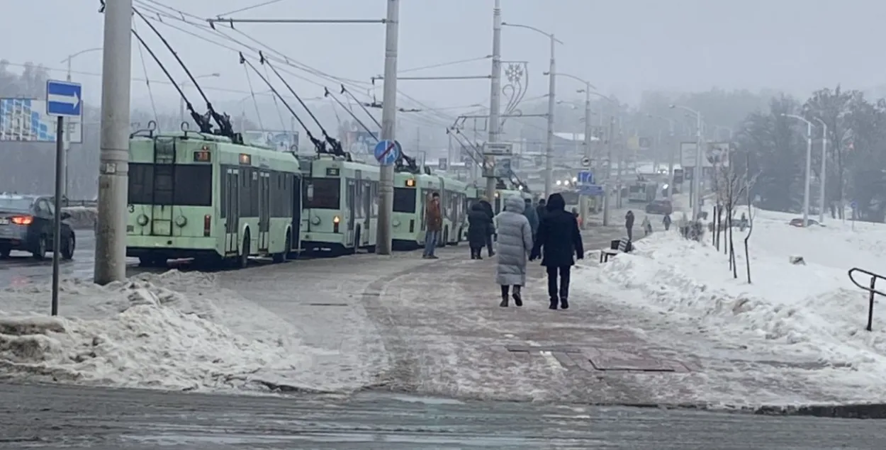 Тралейбус у Мінску
