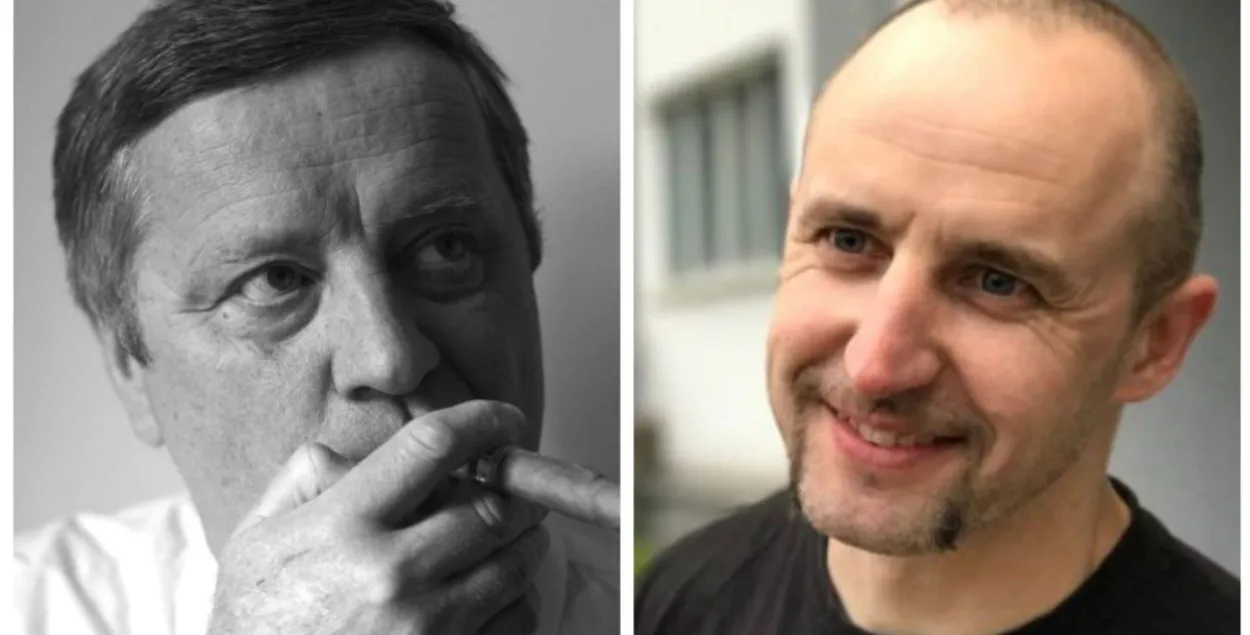 Вацлаў Багдановіч і Алесь Яўдаха
