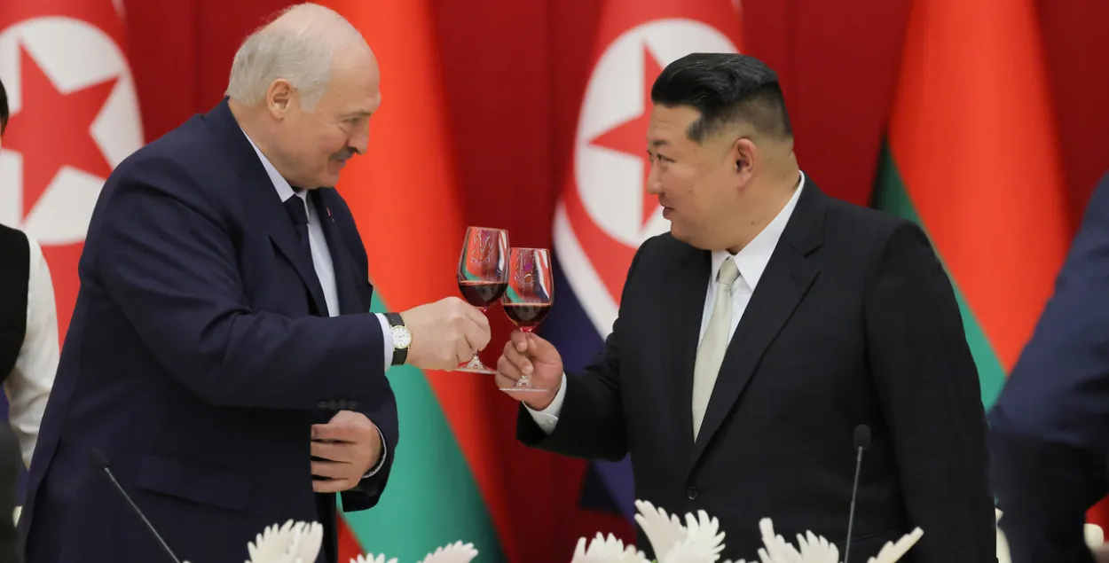 Александр Лукашенко и Ким Чен Ын
