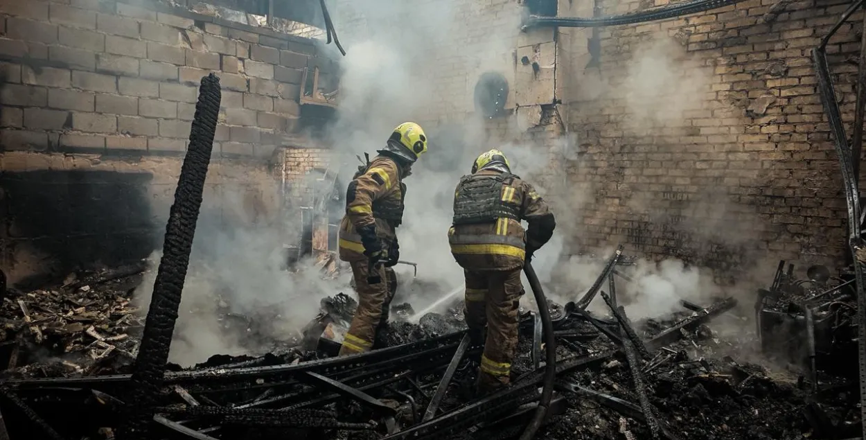 Вынікі начной расійскай атакі&nbsp;
