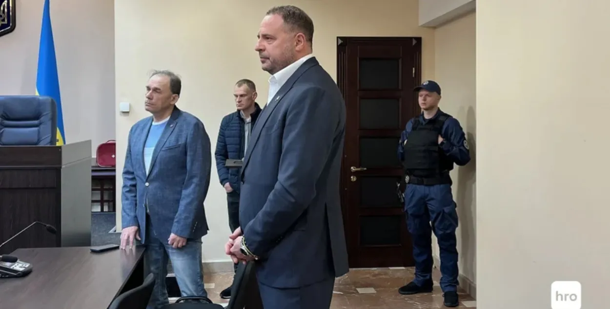 Андрэй Ярмак у судзе
