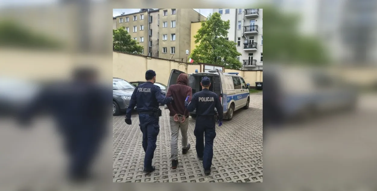 Затрыманы ў Гдыні беларус
