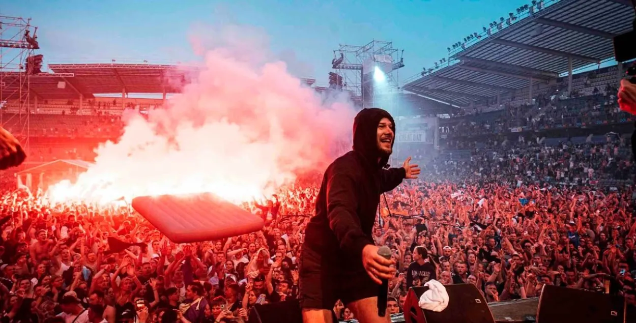 Belarusian rapper&nbsp;Max Korzh
