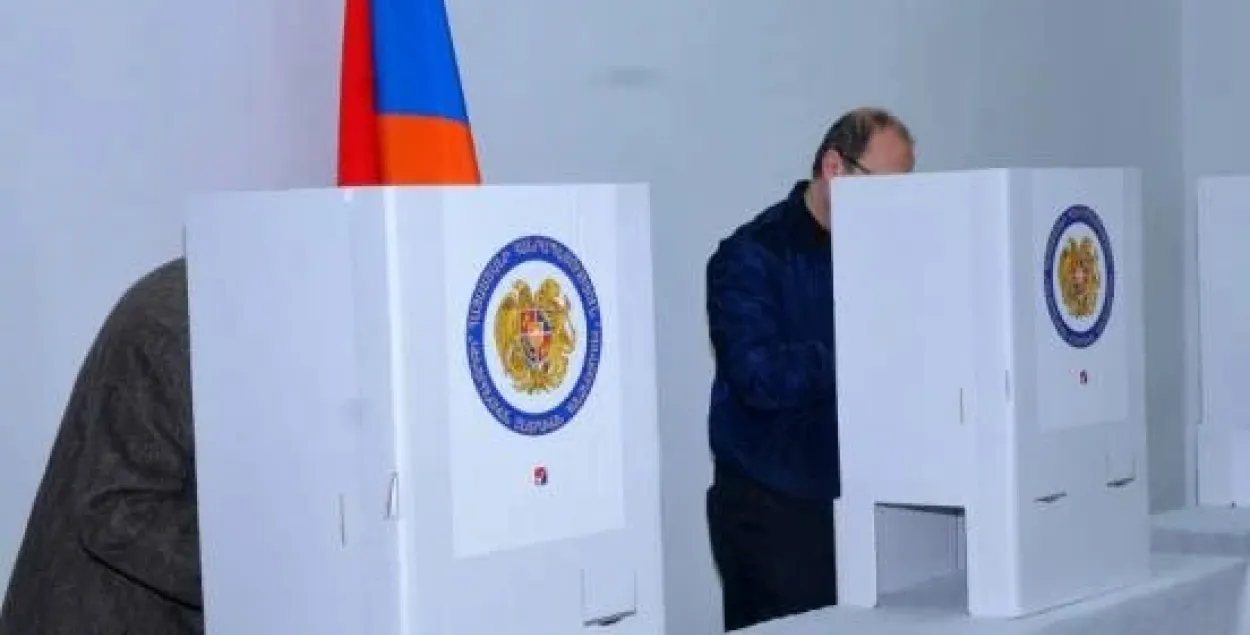 Голосование в Армении

