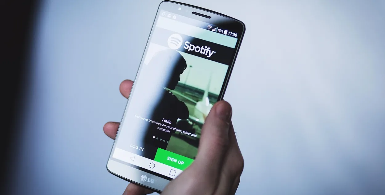 У Беларусі могуць заблакаваць Spotify
