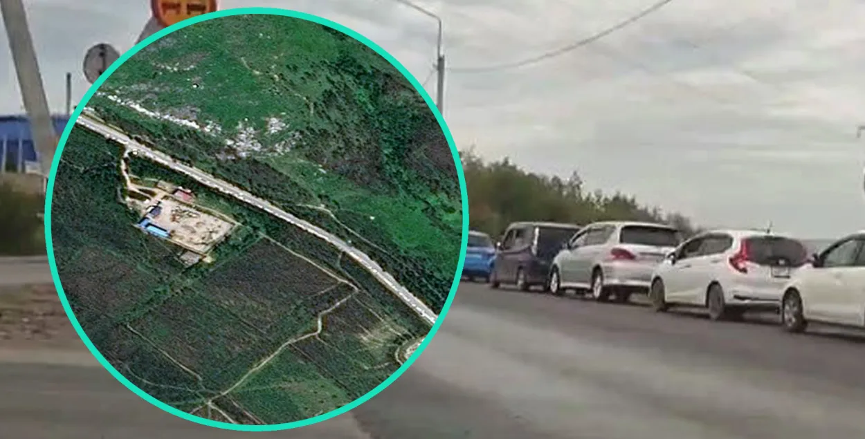Чэргі ў Атаманаўцы
