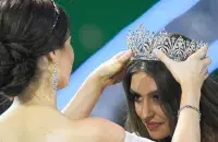 Пераможцы "Міс Беларусь" Марыя Васілевіч і Дар'я Ганчарэвіч / onliner.by
