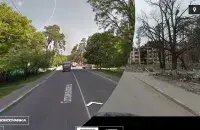Одна из пострадавших от войны улиц Ирпеня, по которой можно совершить безопасный виртуальный тур /&nbsp;The Undeniable Street View
