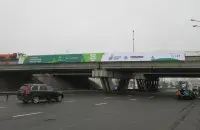 Мост на скрыжаванні МКАД і праспекта Дзяржынскага

