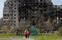 Марыупаль пасля "дэнацыфікацыі", красавік 2022 / Reuters