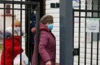 Інфекцыйная бальніца, Мінск / Reuters