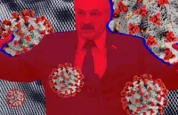 Рэжым Лукашэнкі хавае “поспехі” беларускага шляху барацьбы з пандэміяй / калаж Euroradio
