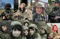 Украінкі на абароне радзімы / https://www.facebook.com/reznikovoleksii
